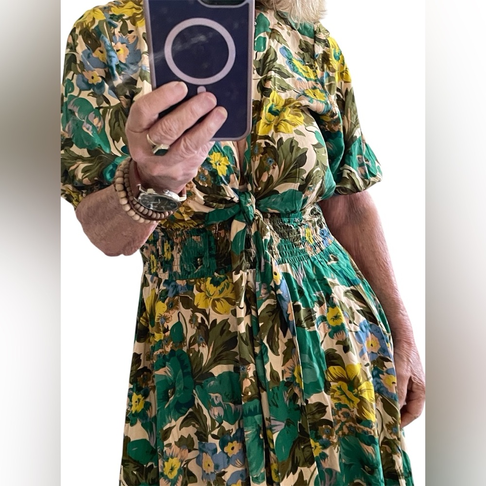 Anthropologie Abel the Label. Vintage dress,Floral, Excellent Condition!